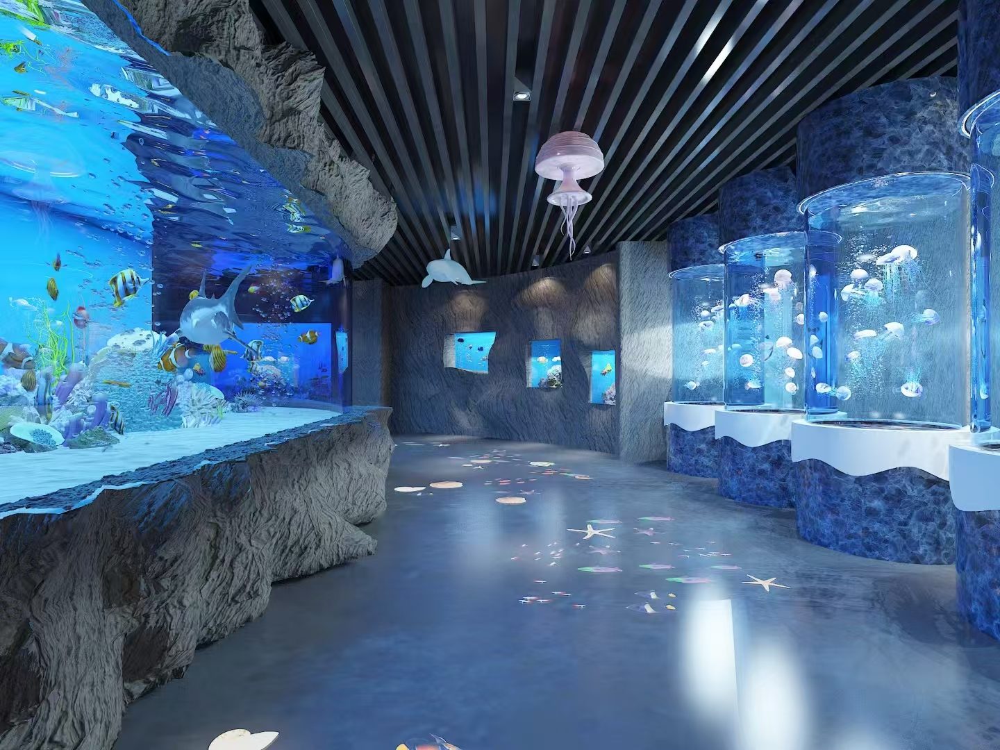 鱼缸工程展示 16